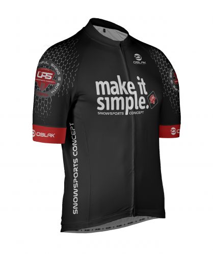 Kolesarska Majica Make it Simple