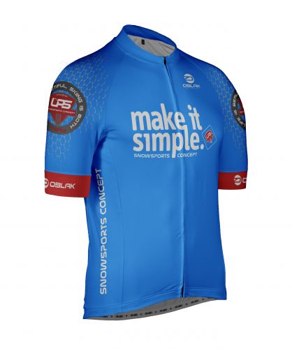 Kolesarska Majica Make it Simple