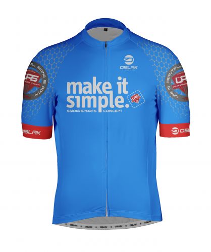 Kolesarska Majica Make it Simple