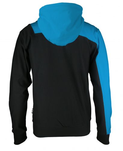 HOODIE WE LIVE UPSTAIRS BK