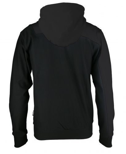 HOODIE WE LIVE UPSTAIRS BK