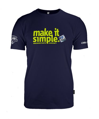 Majica T-shirt Make it simple FLUO