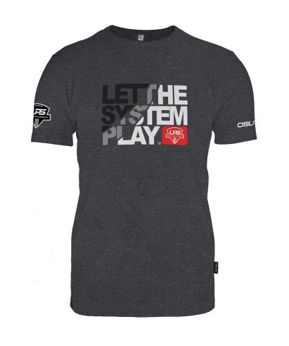 Majica T-shirt let the system play