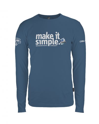 MAJICA DOLG ROKAV MAKE IT SIMPLE