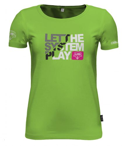 Majica T-shirt let the system play