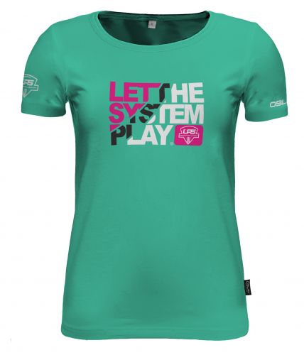 Majica T-shirt let the system play