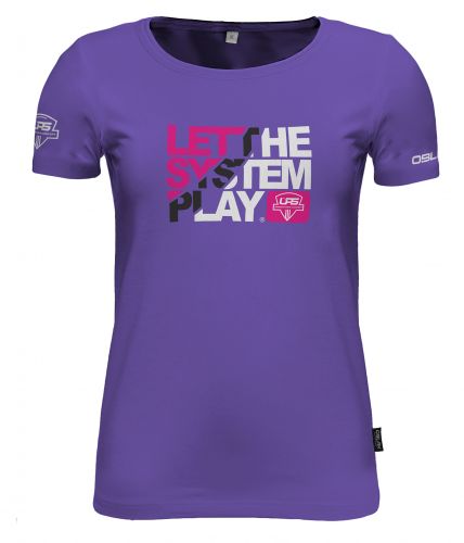 Majica T-shirt let the system play