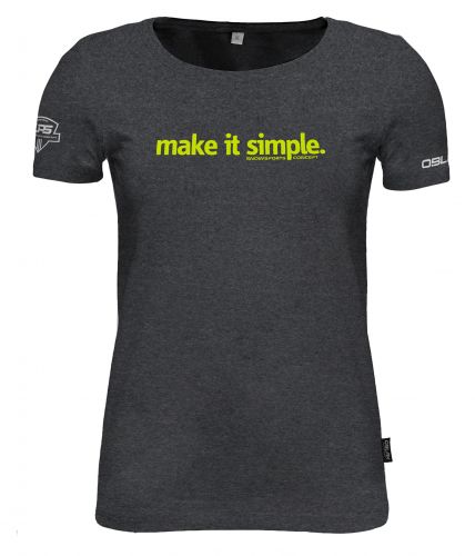 Majica T-shirt Make it simple FLUO