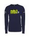 MAJICA DOLG ROKAV MAKE IT SIMPLE FLUO