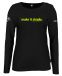 MAJICA DOLG ROKAV MAKE IT SIMPLE FLUO