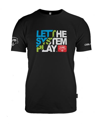Majica T-shirt let the system play